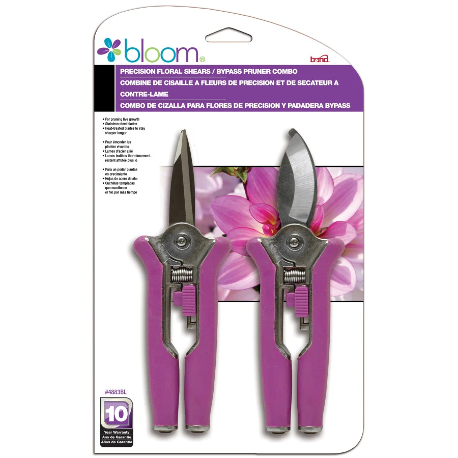 Bond® Bloom® Bypass Pruner & Floral Shear - 2pc