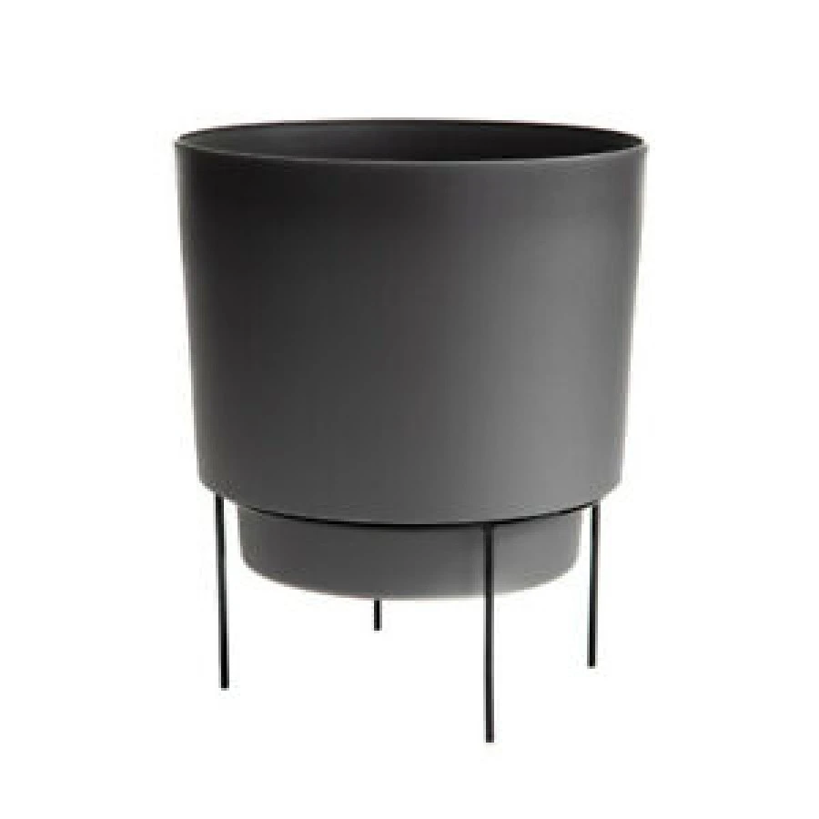 10'' HOPSON METAL CHARCOAL BLOEM LIVING