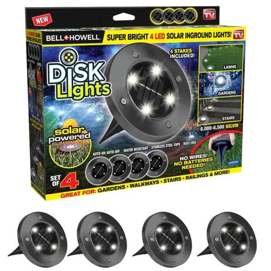 1998 LED Disk Light Stainless Steel Fixture