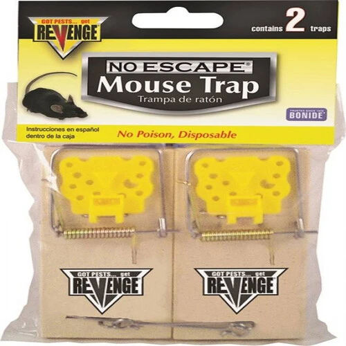 Bonide 47062 Snap Trap, Sure Grip Staples Locking