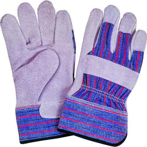 DiamondBack SPAB Gloves Work Men Split Leather Palm One Size