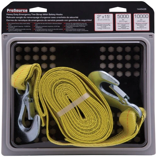 Emergency Tow Strap, 10,000 lb