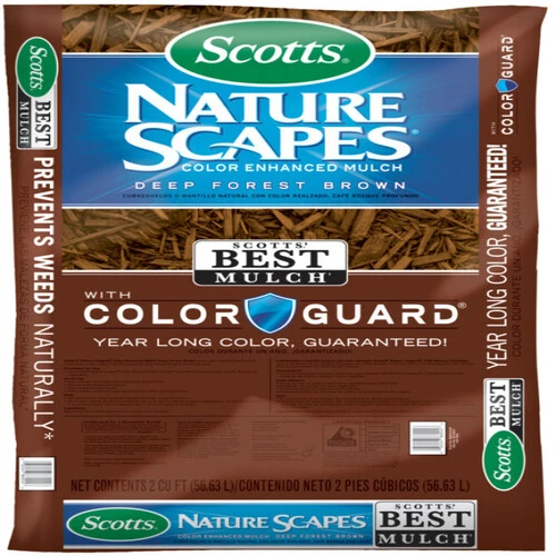 Scotts 88652410 Nature Scape Mulch, Brown, 2 cu-ft