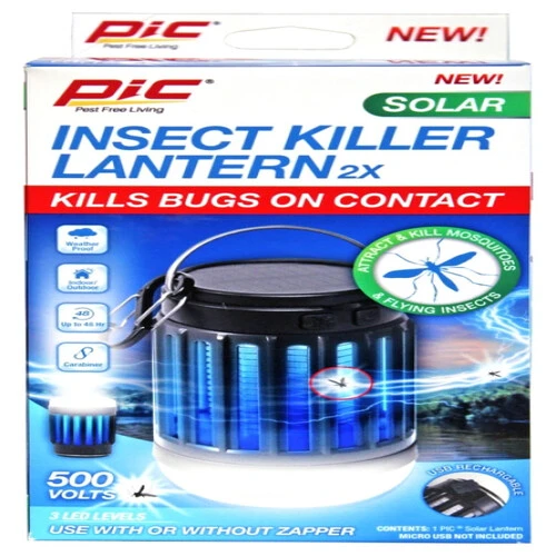 Solar Portable Lantern and Bug Zapper