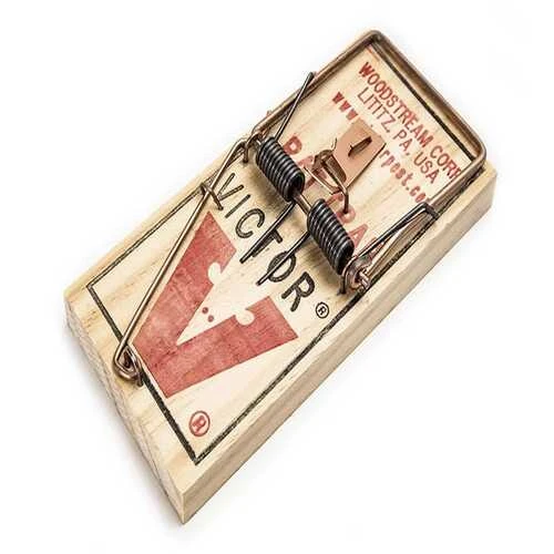 Victor 0266437 Rat Trap, 7 in L, 3-1/4 in W, 1/2 in H