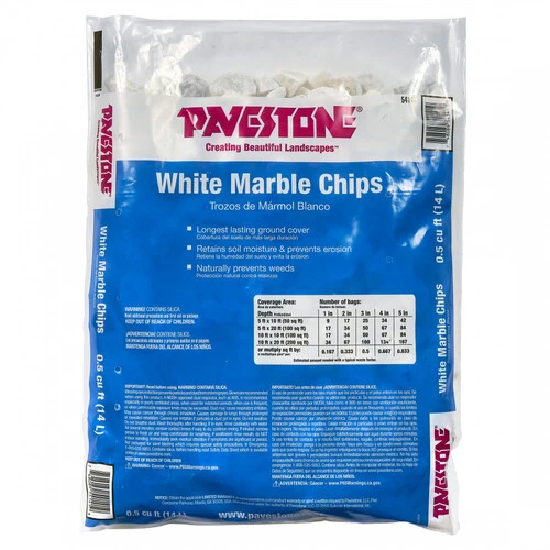 WHITE MARBLE CHIPS PAVESTONE