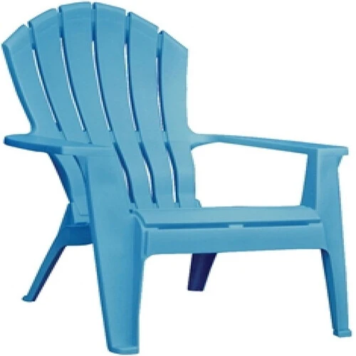 Adams RealComfort 8371-21-3700 Adirondack Chair, 30 in W, 32-1-2 in D, 37-1-2 in H, Polypropylene Frame