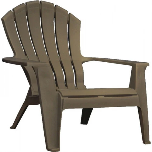 Adams RealComfort 8371-60-3700 Adirondack Chair, 30 in W, 32-1-2 in D, 37-1-2 in H, Polypropylene Frame