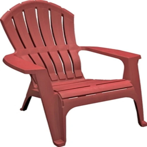 Adams RealComfort 8371-95-3900 Adirondack Chair, 30 in W, 32-1-2 in D, 37-1-2 in H, Polypropylene Frame
