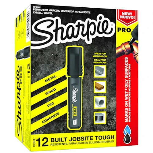 Permanent Marker, Black