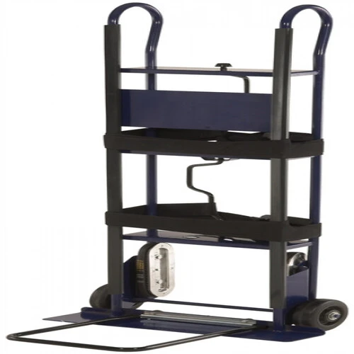 ProSource Hand Truck, 700 lb Weight Capacity, 5-1-2 in D x 22 in W Toe Plate, Blue