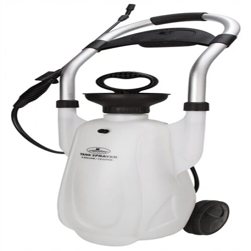 Landscapers Compression Sprayer, 3 gal Tank, Polyethylene Tank, 100 L Hose, White
