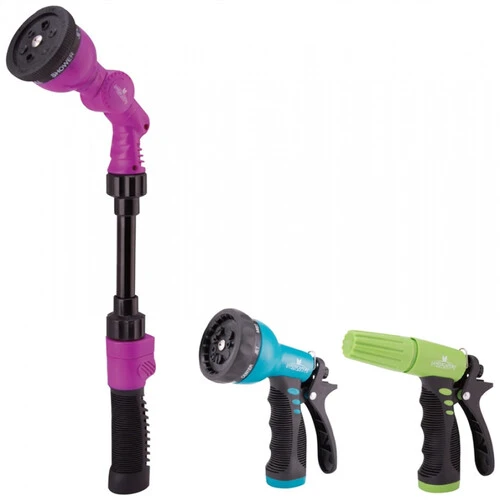 Landscapers Spray Nozzle Set, Female, Plastic, Black