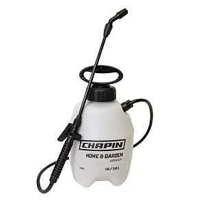 CHAPIN Home and Garden Sprayer, 1 gal Tank, Poly Tank,